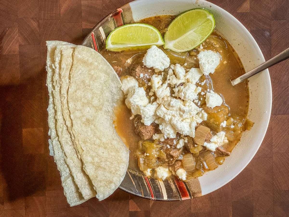 Venison Green Chile Caldillo - Realtree Camo