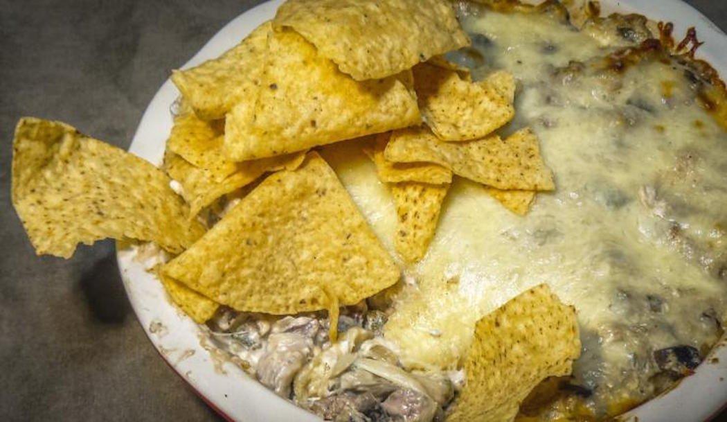 Venison Philly Cheesesteak Dip