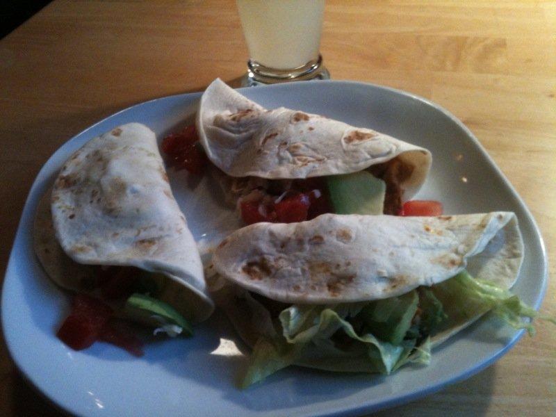 Wild turkey tacos. (Steve Hickoff photo.)