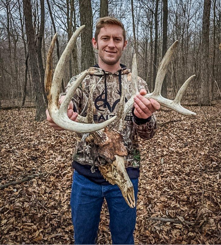 This big buck was a product of managing for deer and having good neighbors. Image courtesy of Wilson Royer