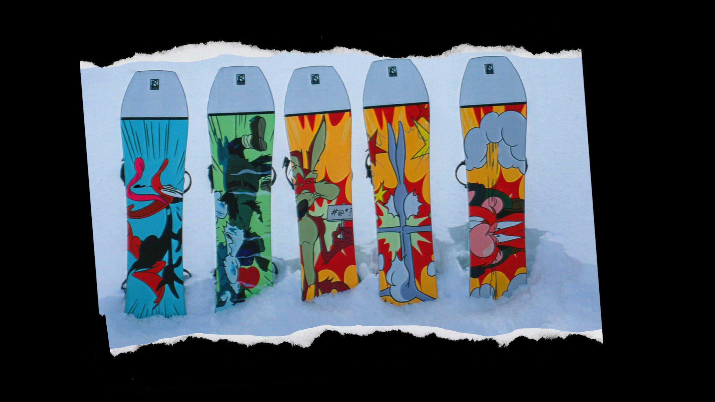 ルーニー・テューンズ スノボセットおまけ付き ルーニー・テューンズ スノボセットおまけ付き ルーニー・テューンズ