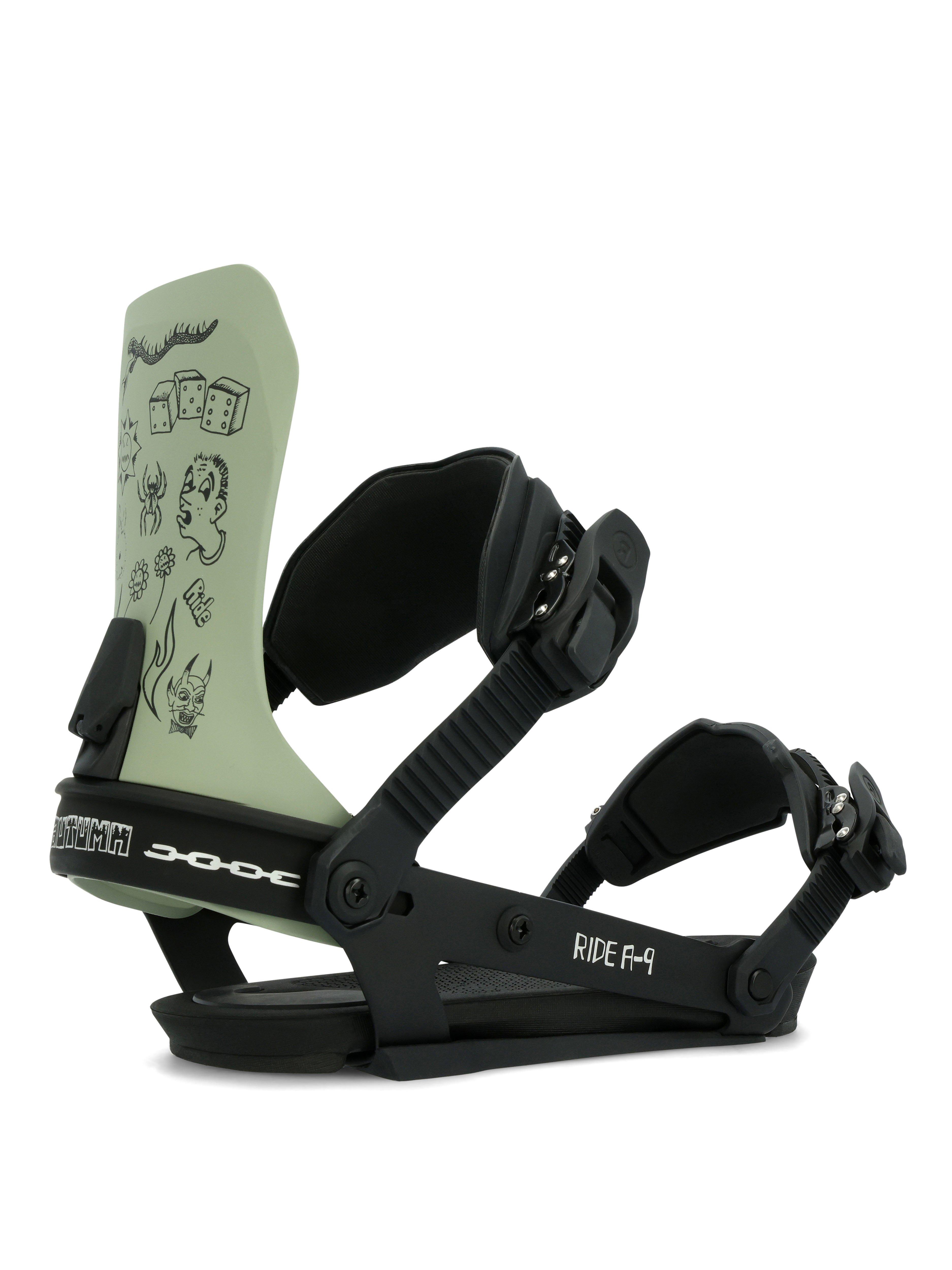 RIDE x AUTUMN A9 スノーボードビンディング M 美品 2024 RIDE x AUTUMN A9 スノーボードビンディング M 美品 2024