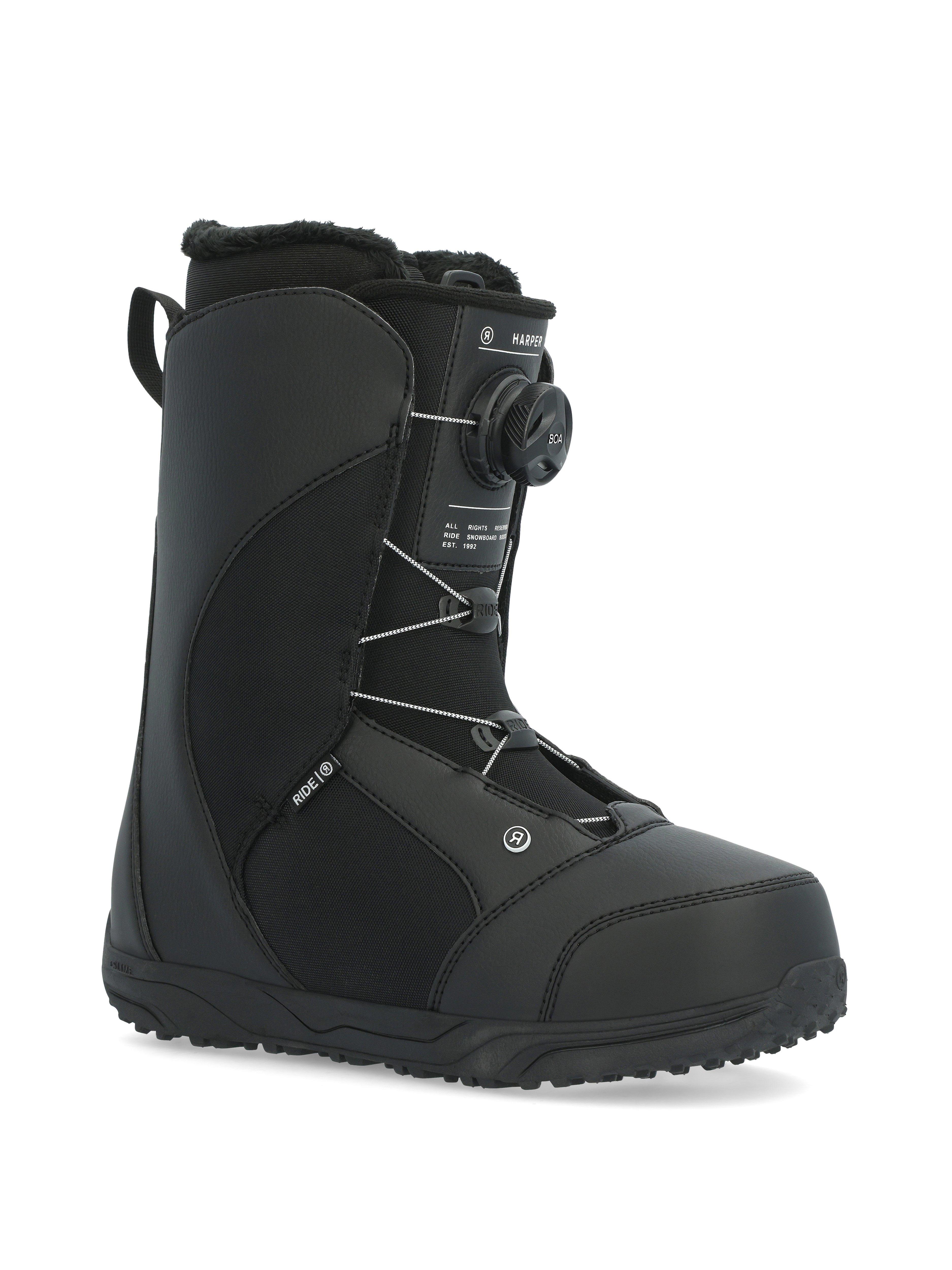送料込！2024 RIDE HARPER Black 24cm RIDE Harper Snowboard Boots 2024 | RIDE Snowboards
