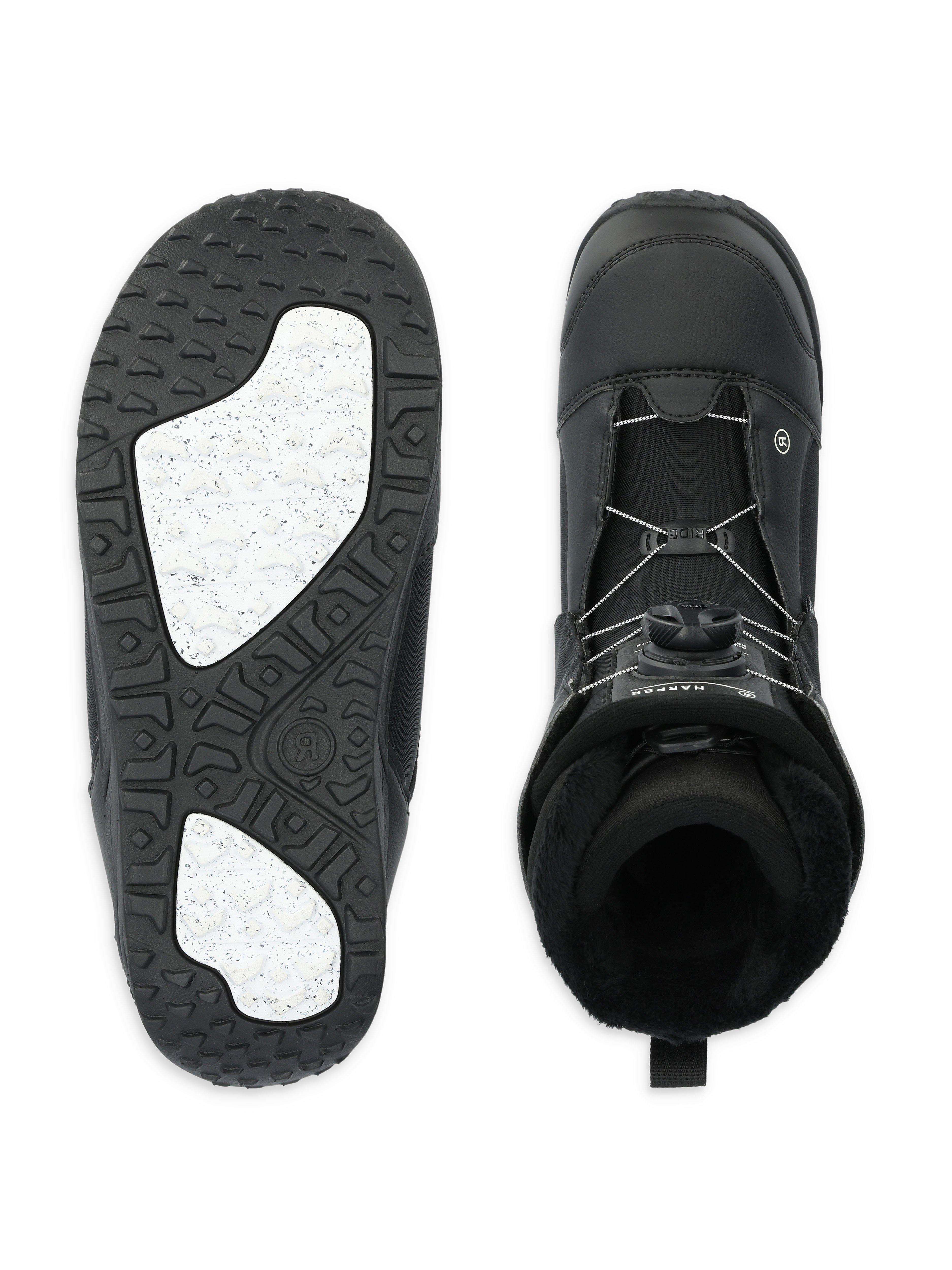 送料込！2024 RIDE HARPER Black 24cm RIDE(ライド) スノーボード ブーツ BOA レディース RIDE ライド