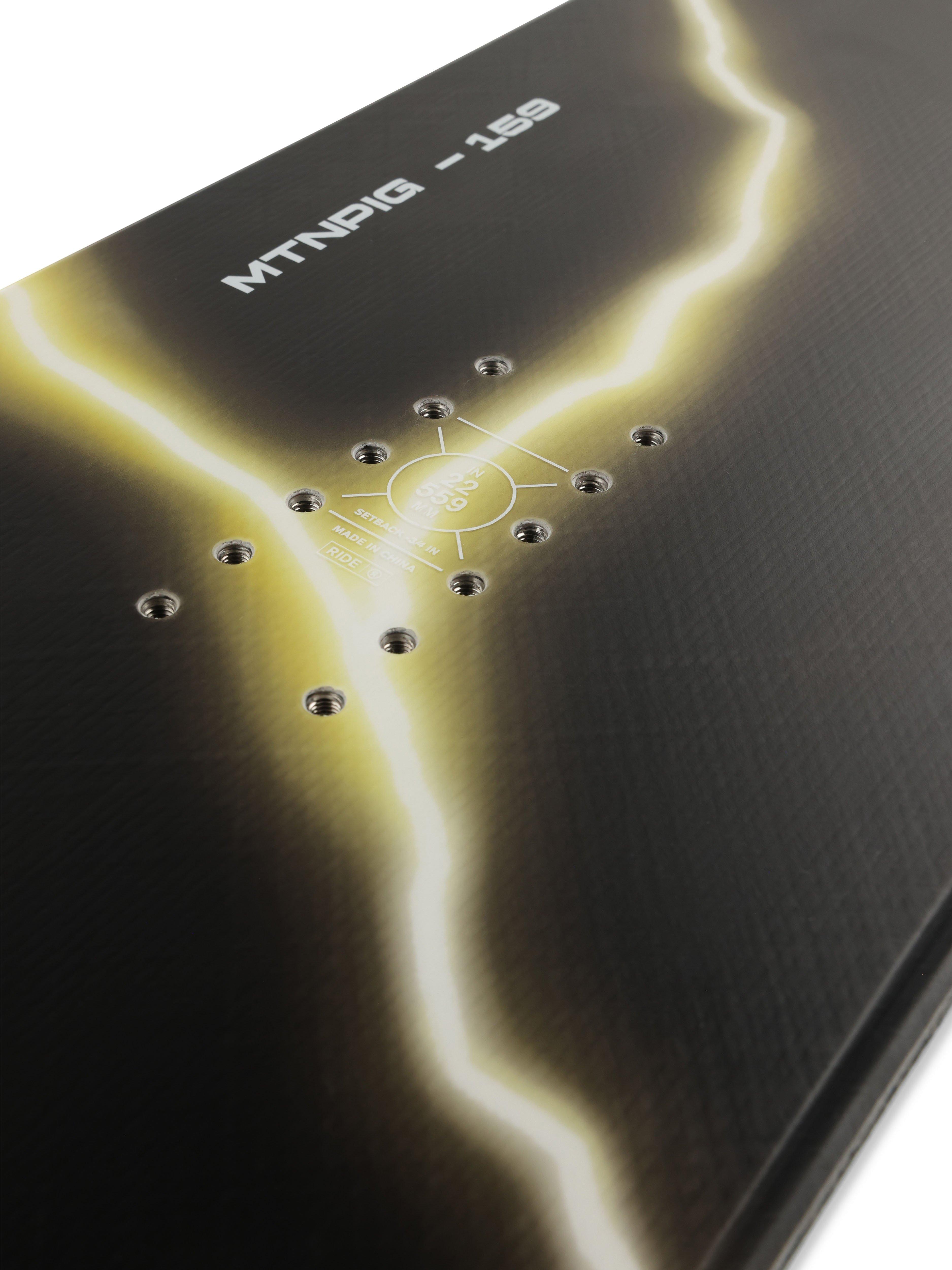 RIDE MTNPIG 22/23モデル 159cm スノーボード 板 RIDE ライド MTNPIG 22-23モデル ムラサキ