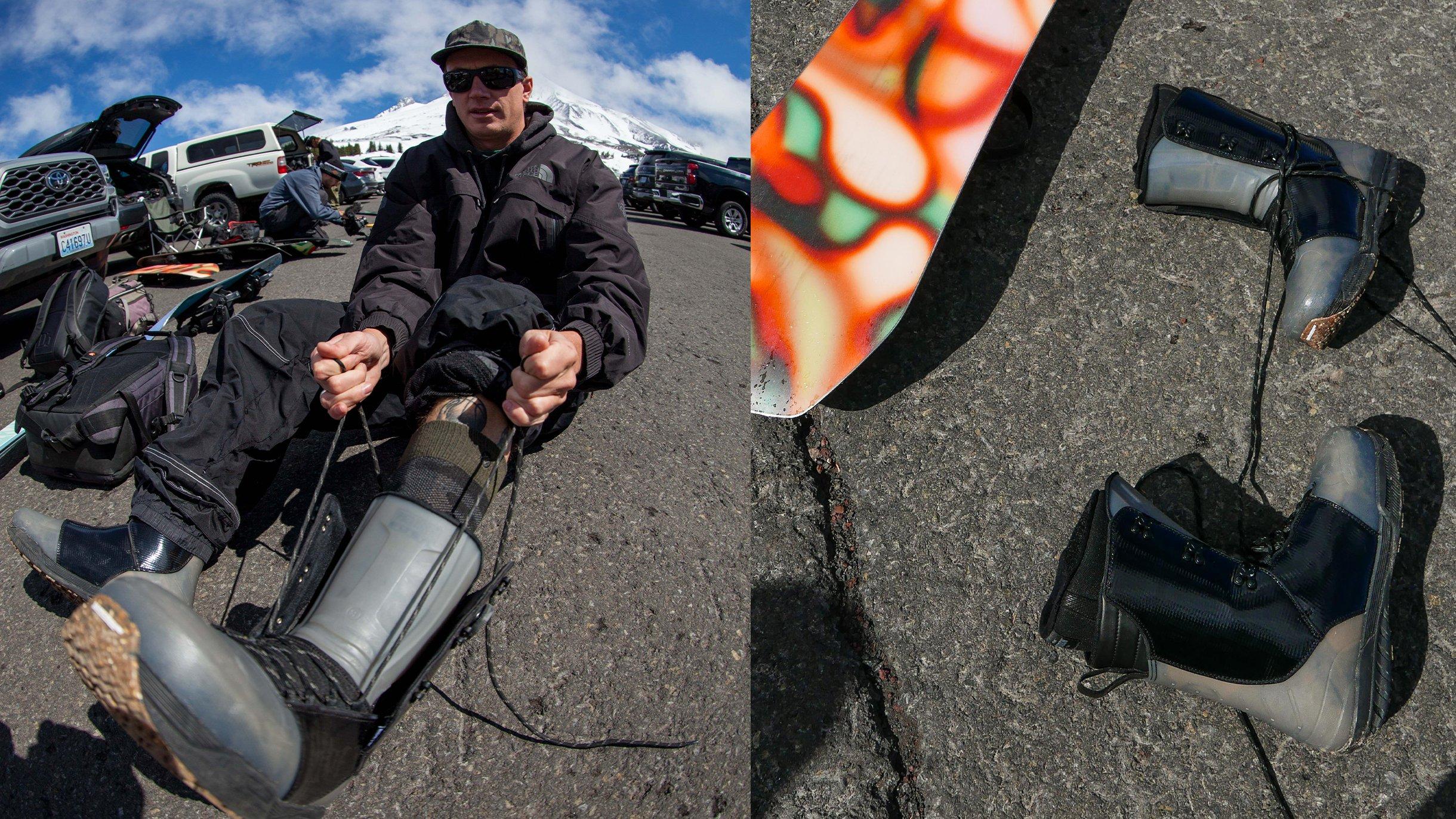 RIDE BOARD CO. FUSEブーツ US9.5 グレー/ミント RIDE Fuse Snowboard