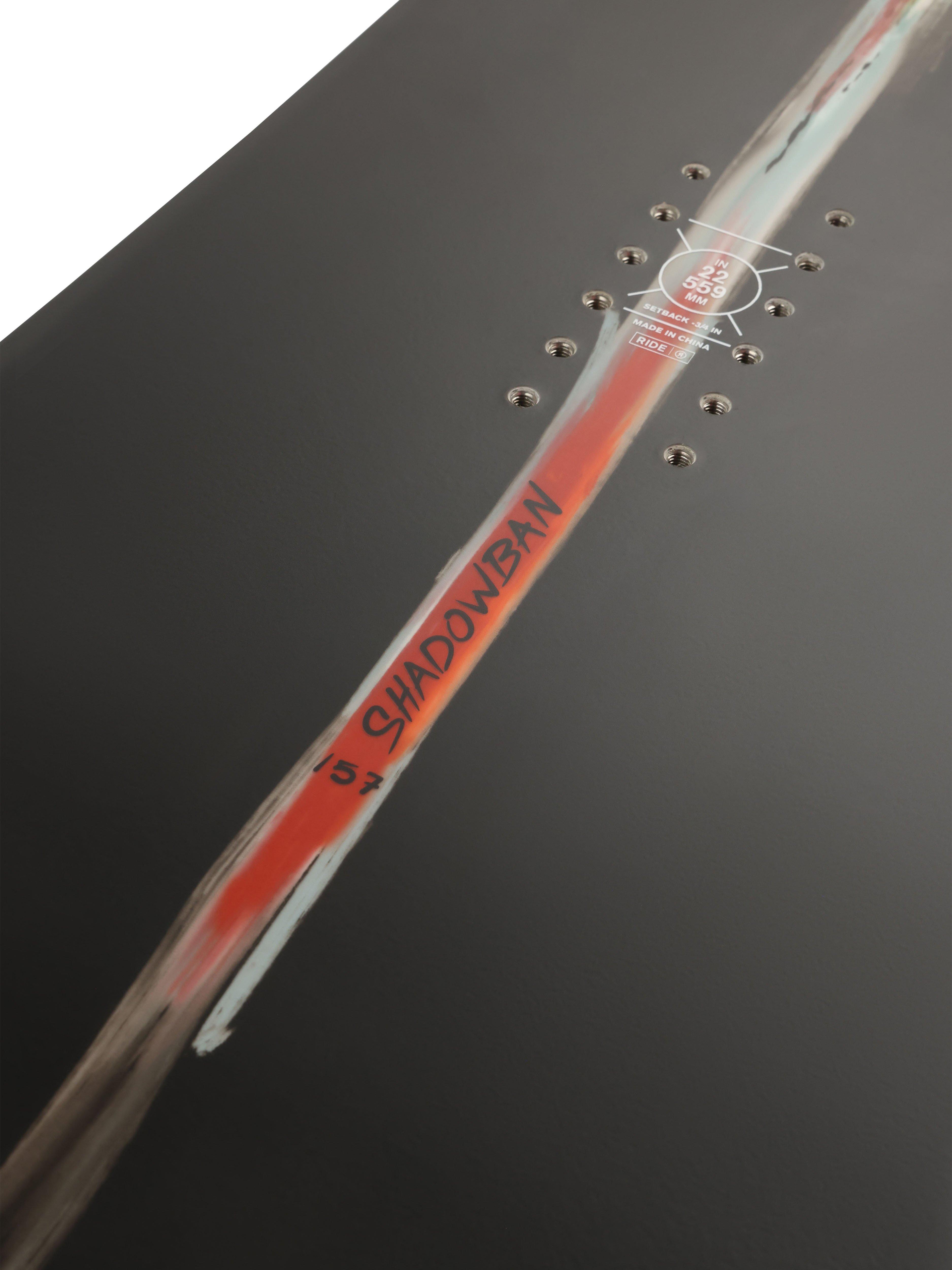 RIDE Shadowban Snowboard 2025 | RIDE Snowboards