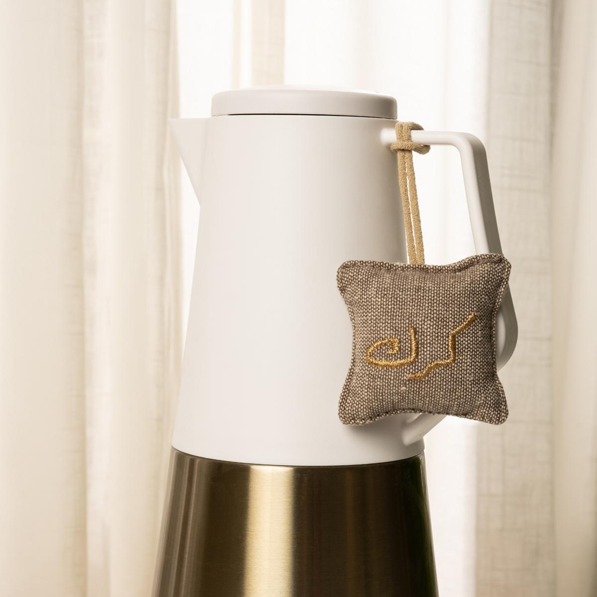 Karak Embroidery Tag Natural 6x6 cm in Kuwait | Buy Online | safathome.com