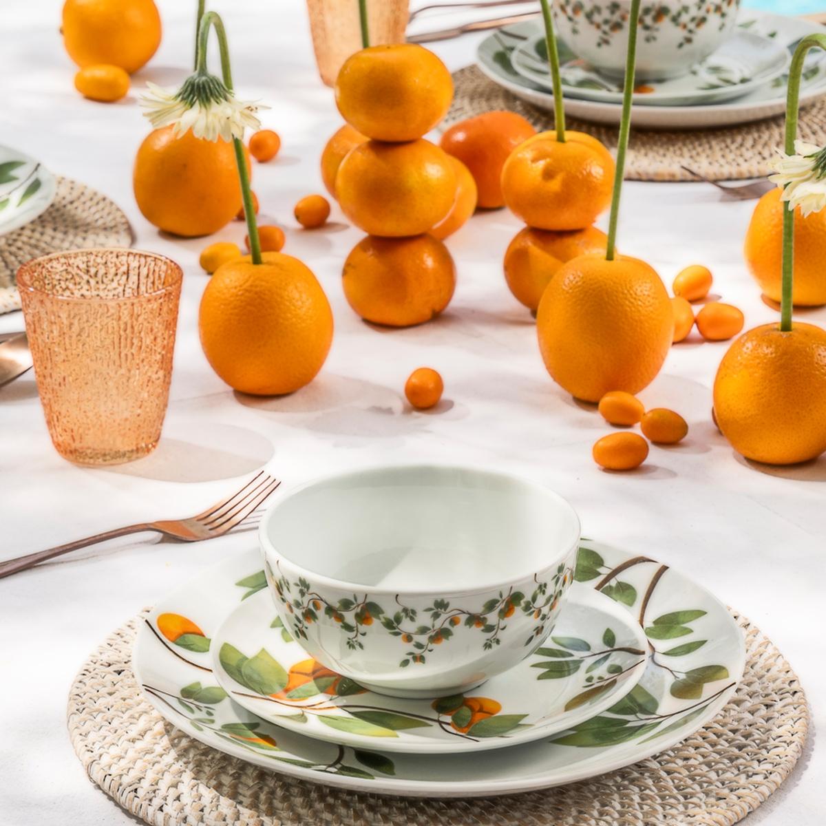 Citrus Dinner Set Green 18Pcs in Kuwait | Buy Online | safathome.com