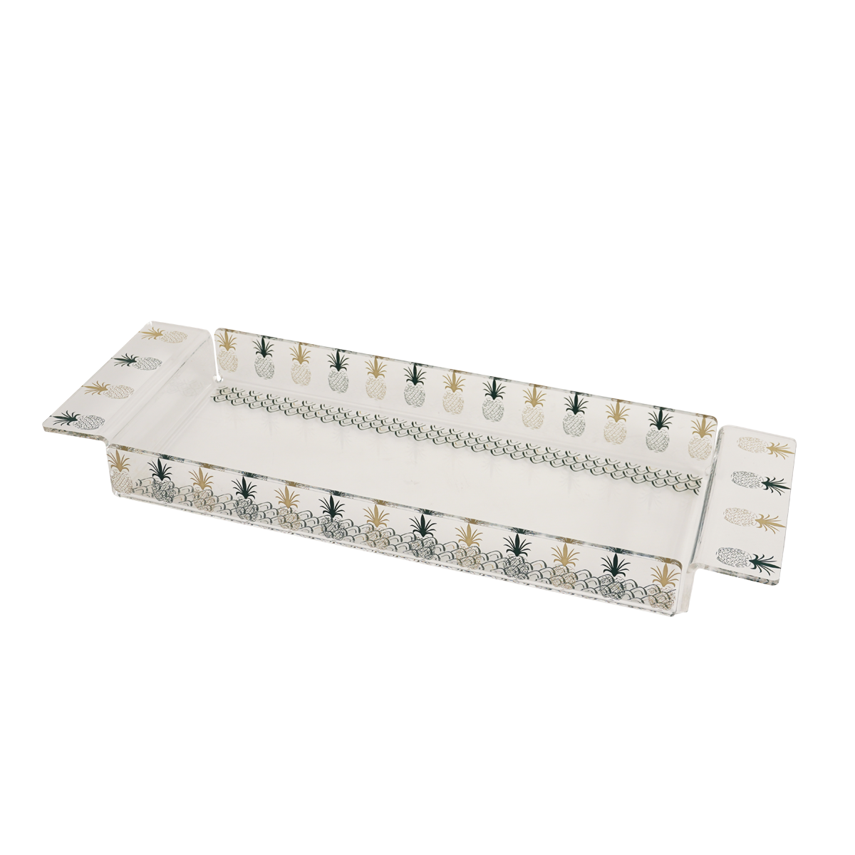 Saify Acrylic Tray Green 46 X15X4.5 cm in Kuwait | Buy Online ...