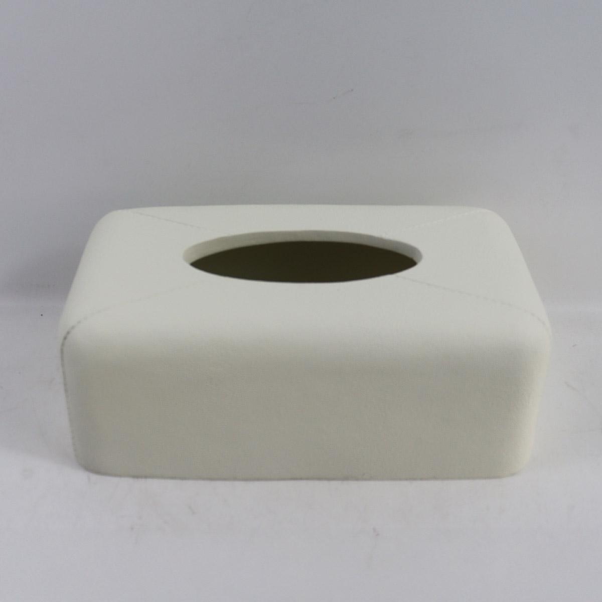 Rubble Tissue Box White 27X15X10 cm in Kuwait | Buy Online | safathome.com