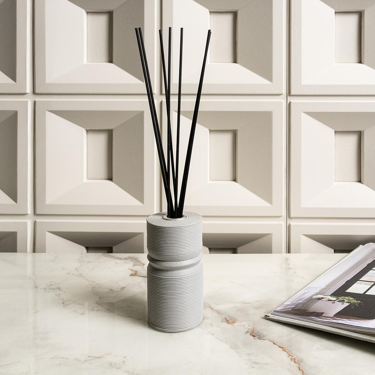 Pillar Perfume Diffuser Grey 6X6X12 cm in Kuwait | Buy Online ...