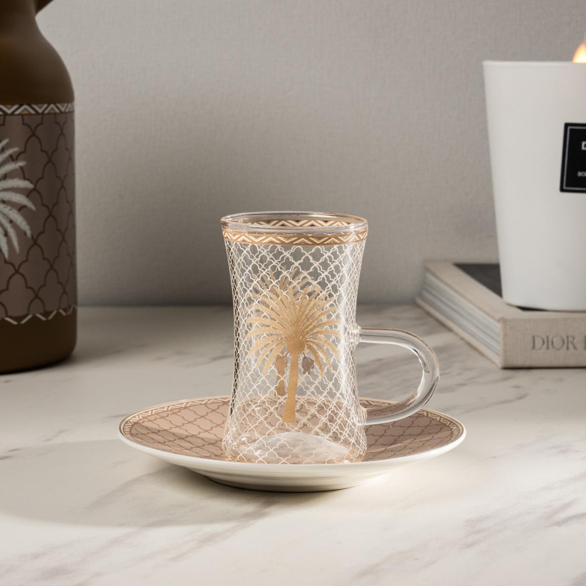 Ajwa New Bone Istikana Set 6Pcs Beige in Kuwait | Buy Online ...