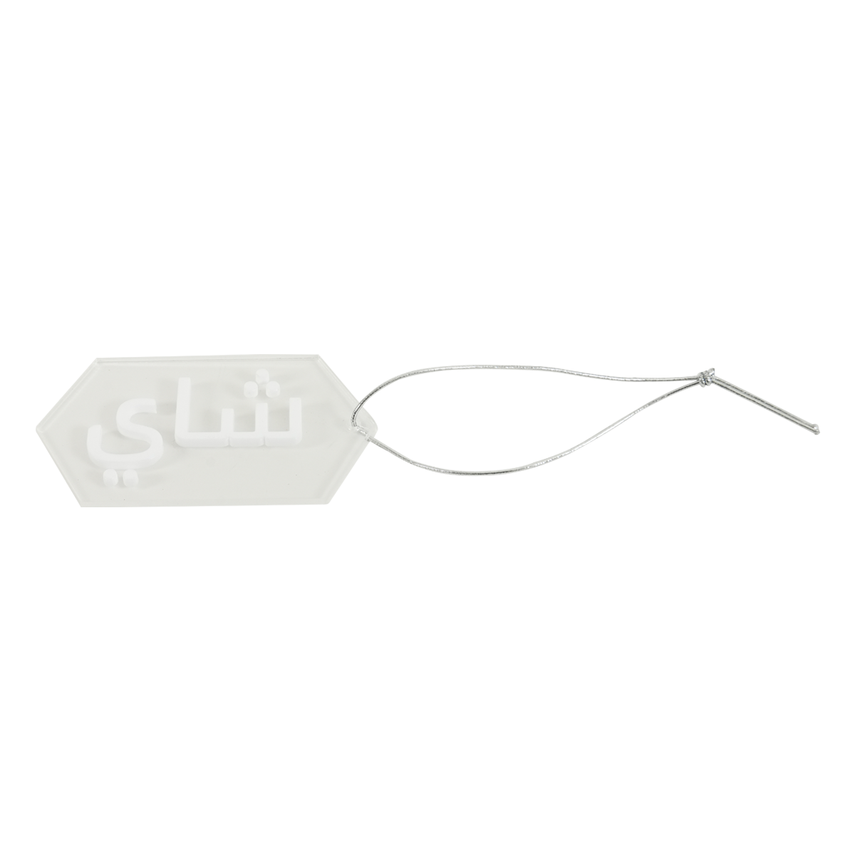 Nema Acrylic Tea Tag Clear 4X9 cm in Kuwait | Buy Online | safathome.com