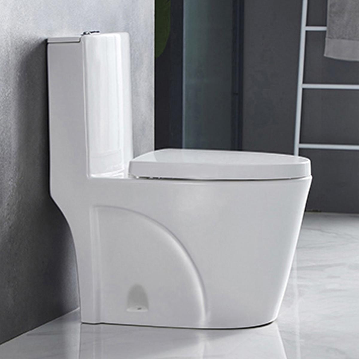 Nathan Single Piece W.C. S-Trap with Soft Close Seat Cover in Kuwait ...