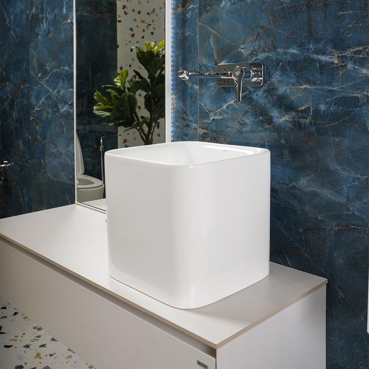 RAK-Petit Countertop Basin Squared 34 cm in Kuwait | Buy Online ...