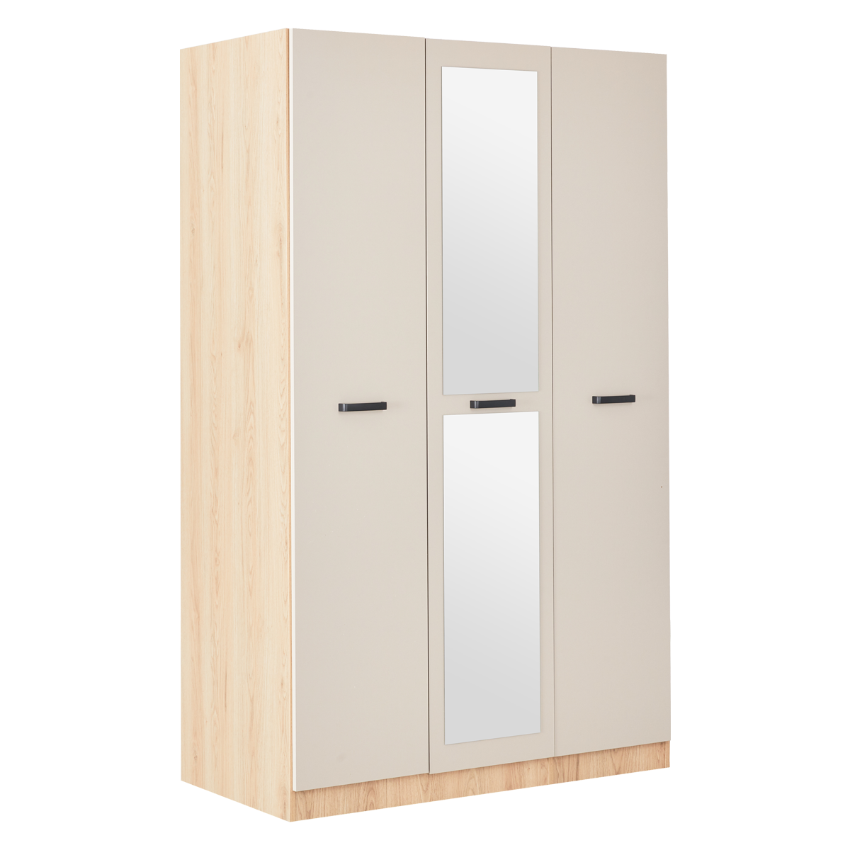 Joelle Jr. 3-Door Kids Wardrobe Champagne/Natural Oak in Kuwait | Buy ...