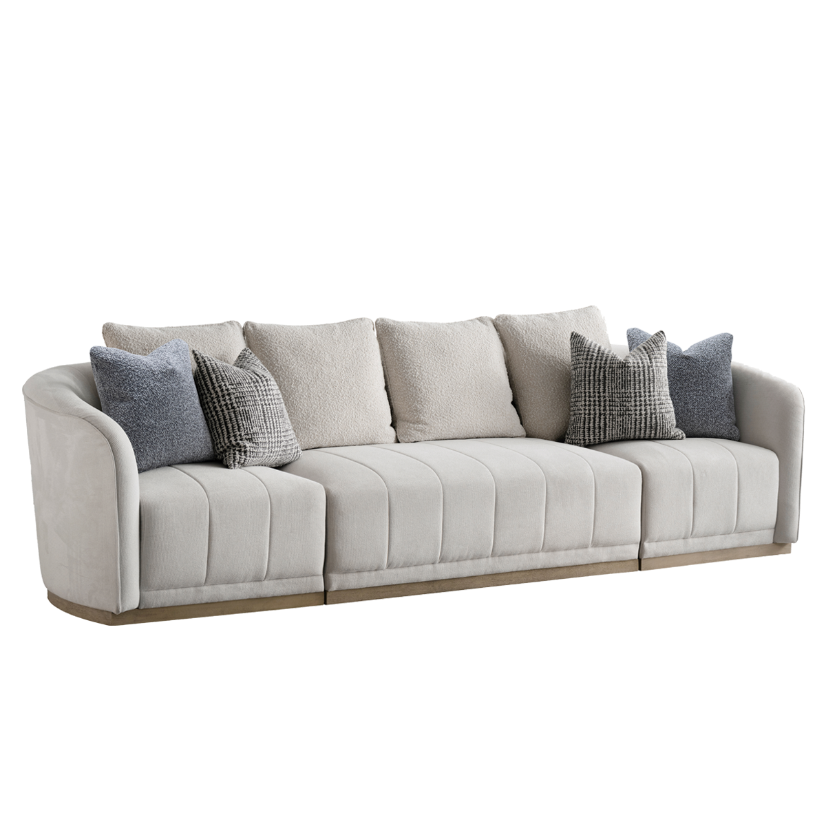 Alicia 4 Seater Corner Sofa Beige in Kuwait | Buy Online | safathome.com