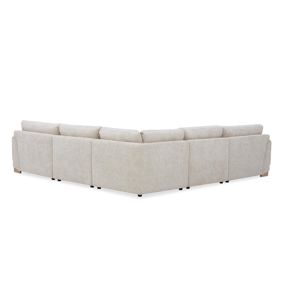 Timo 5-Seater Corner Sofa Brown in Kuwait | Buy Online | safathome.com