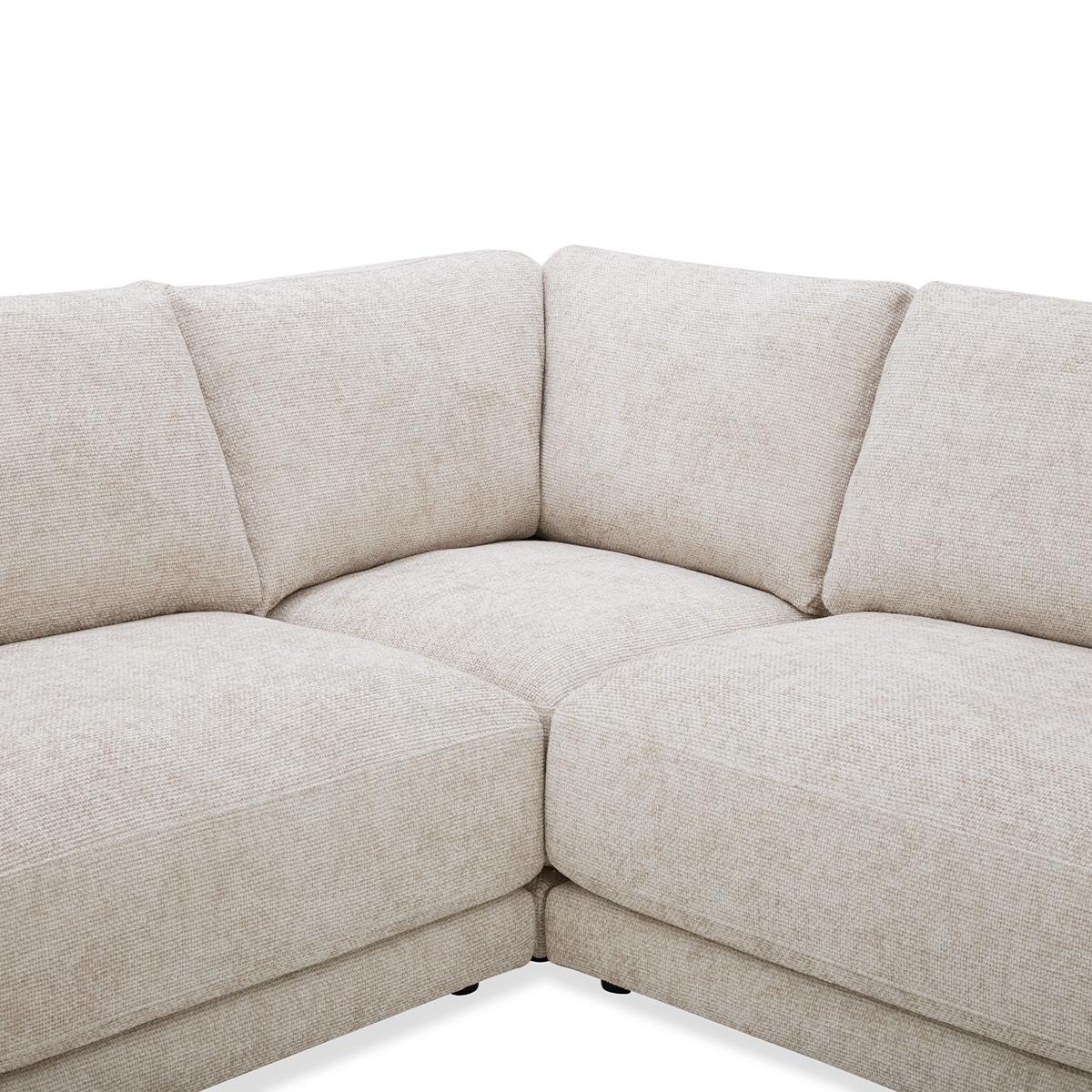 Timo 5-Seater Corner Sofa Brown in Kuwait | Buy Online | safathome.com