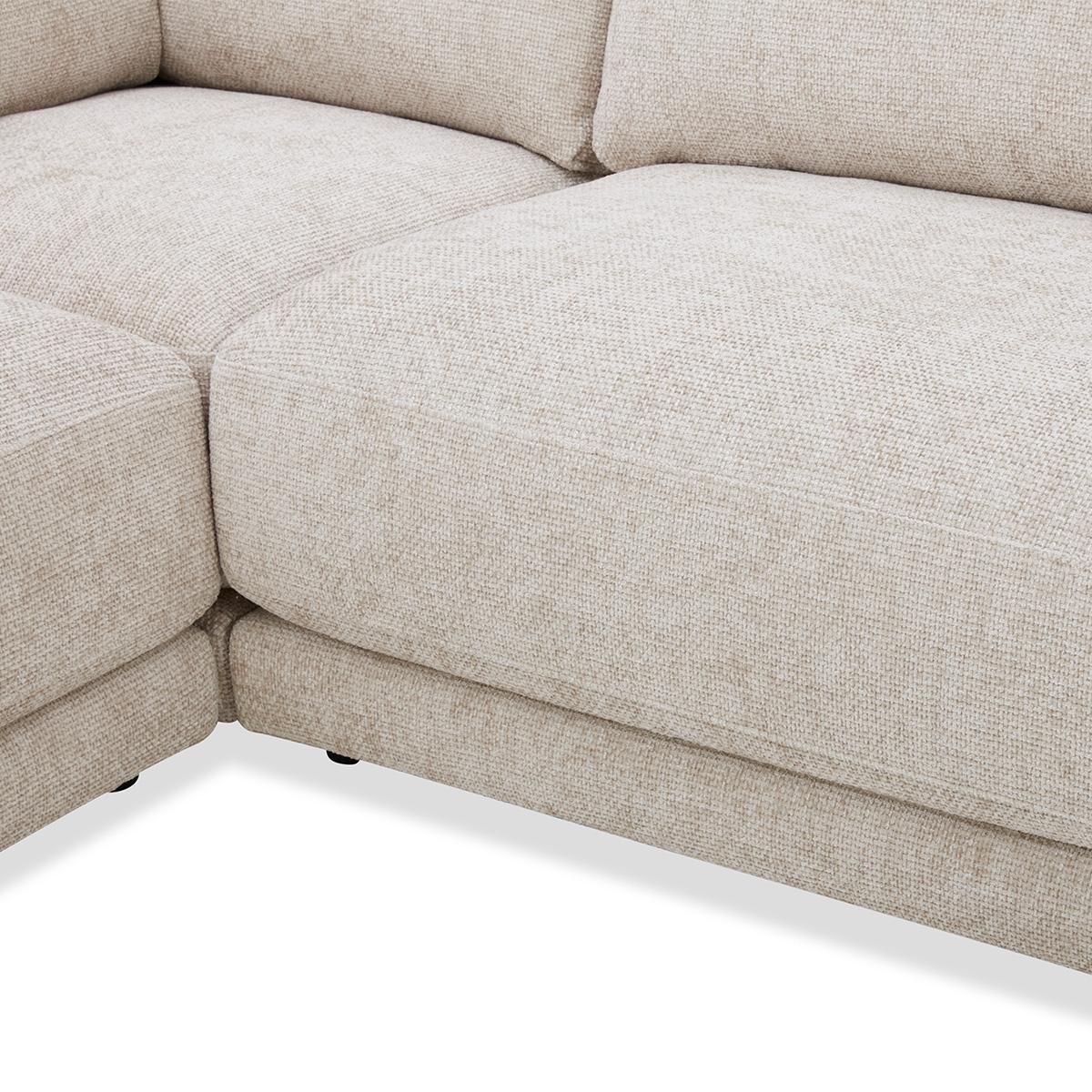Timo 5-Seater Corner Sofa Brown in Kuwait | Buy Online | safathome.com