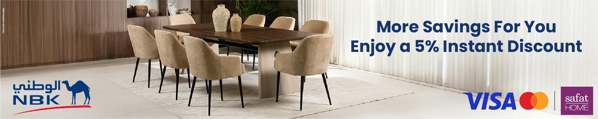 NBK 5% Instant Discount