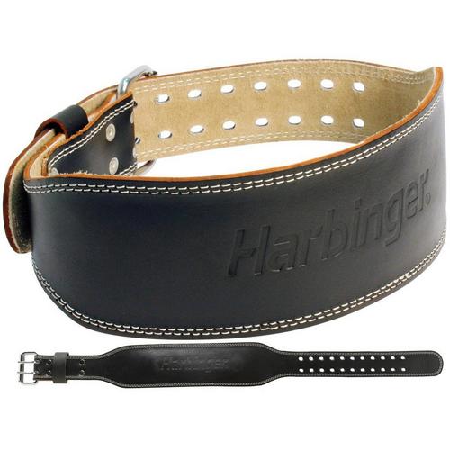 Harbinger 4" Leather Weightlifting Belt - Primary Image