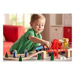 Melissa & Doug Wooden Railway Set - Thumbnail 4 of 10
