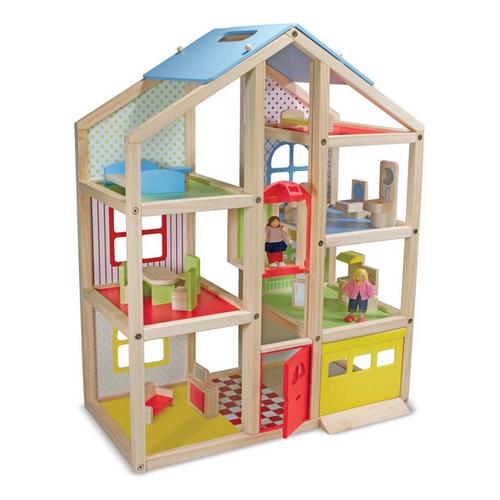 Melissa & Doug Hi-Rise Dollhouse - Primary Image