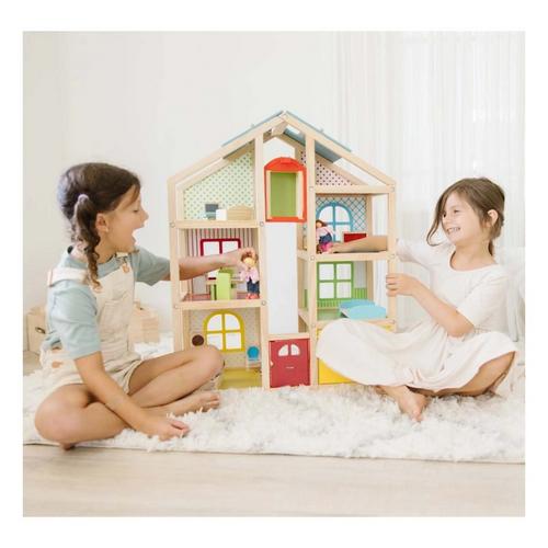 Melissa & Doug Hi-Rise Dollhouse - Primary Image