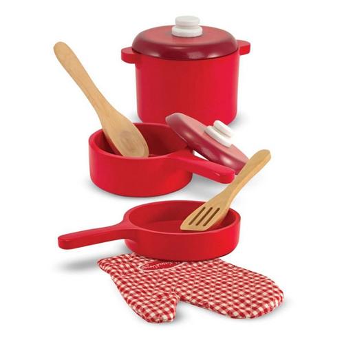 Melissa & Doug Wooden Kitchen Accessory Set - Primary Image
