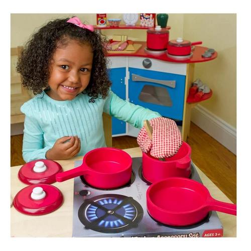 Melissa & Doug Wooden Kitchen Accessory Set - Primary Image