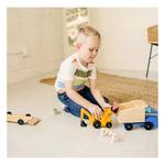 Melissa & Doug Dump Truck & Loader - Thumbnail 3 of 6