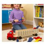 Melissa & Doug Wooden Big Rig Building Set - Thumbnail 7 of 8