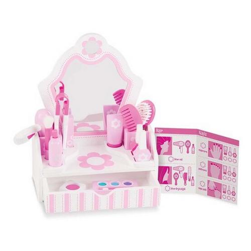Melissa & Doug Wooden Beauty Salon Play Set - Primary Image