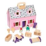 Melissa & Doug Fold & Go Dollhouse - Thumbnail 1 of 6