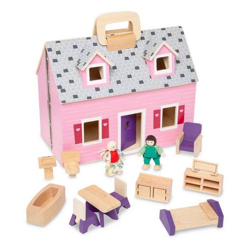 Melissa & Doug Fold & Go Dollhouse - Primary Image
