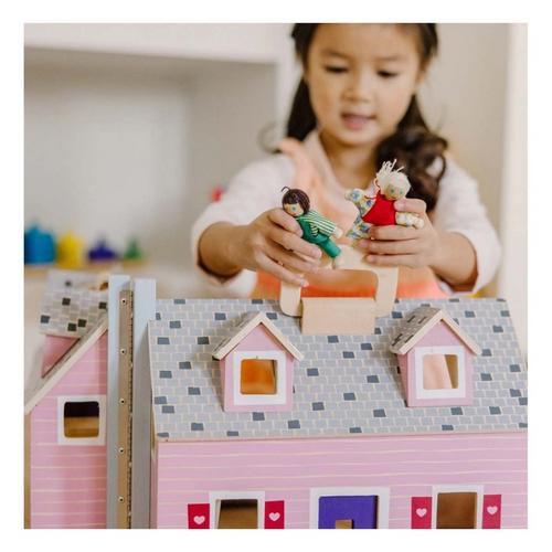 Melissa & Doug Fold & Go Dollhouse - Primary Image