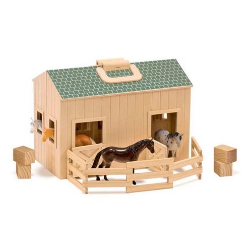 Melissa & Doug Fold & Go Stable - Primary Image