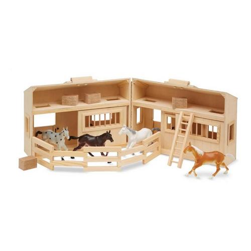 Melissa & Doug Fold & Go Stable - Primary Image