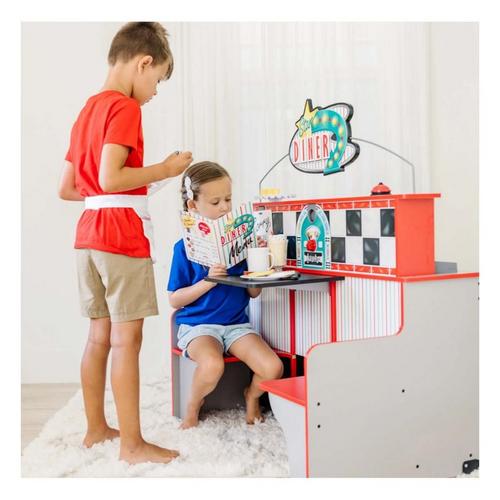Melissa & Doug Wooden Star Diner Restaurant - Primary Image