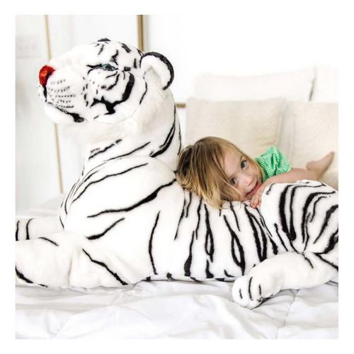 Melissa & Doug White Tiger - Plush - Primary Image