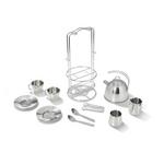 Melissa & Doug Stainless Steel Tea Set - Thumbnail 1 of 6