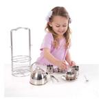 Melissa & Doug Stainless Steel Tea Set - Thumbnail 2 of 6