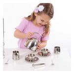 Melissa & Doug Stainless Steel Tea Set - Thumbnail 3 of 6
