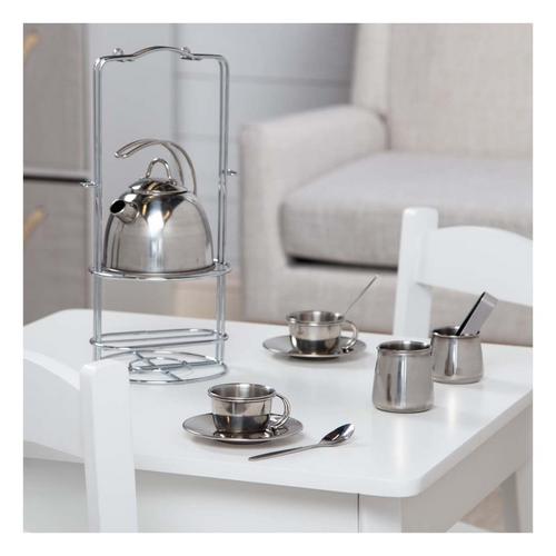 Melissa & Doug Stainless Steel Tea Set - Primary Image