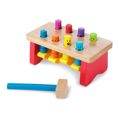 Melissa & Doug Deluxe Pounding Bench Toddler Toy - Primary Image