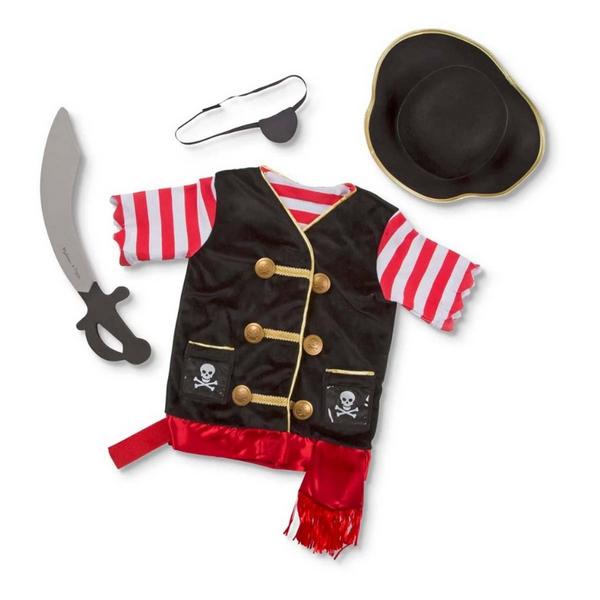 Melissa & Doug Pirate Role Play Costume Set
