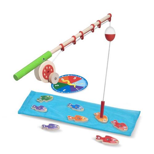 Melissa & Doug Catch & Count Magnetic Fishing Rod Set - Primary Image