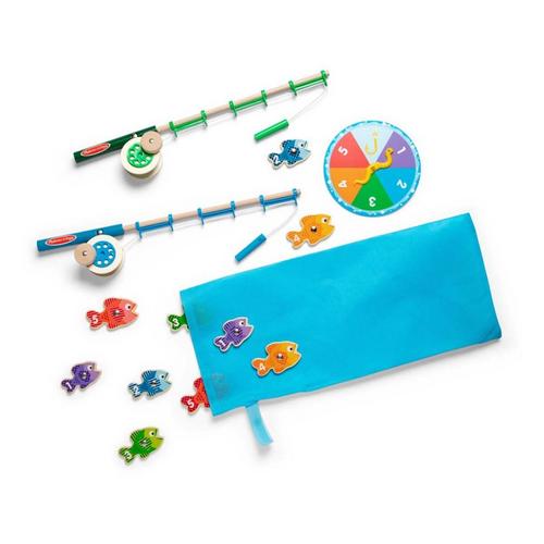 Melissa & Doug Catch & Count Magnetic Fishing Rod Set - Primary Image